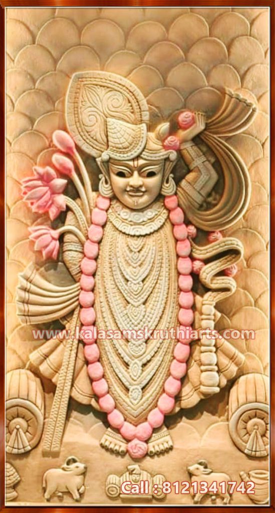 Shrinathji mdf mural art
